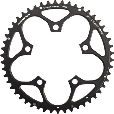 Stronglight 48T kedjeskiva - 110 BCD - Svart - Cykeldel Stronglight 48T kedjeskiva - 110 BCD - Svart - Cykeldel