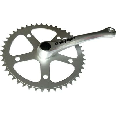 Pédalier STRONGLIGHT SL55 170mm 46D - Composant pour vélo de route - Publicité Pédalier STRONGLIGHT SL55 170mm 46D - Composant pour vélo de route - Publicité