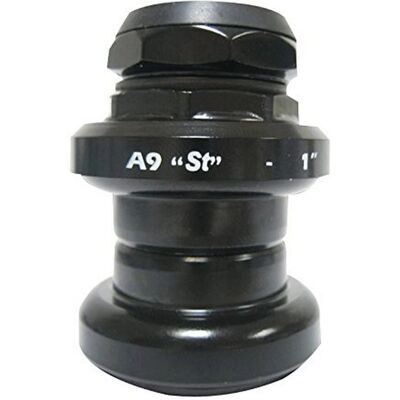 Stronglight A9 Stuurpoten - Gevergd staal, zwart, 1 inch - Stuur Stronglight A9 Stuurpoten - Gevergd staal, zwart, 1 inch - Stuur