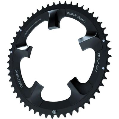 Stronglight CT2 Kettenblatt - 34Z, 110mm, Schwarz - Rennradteil Stronglight CT2 Kettenblatt - 34Z, 110mm, Schwarz - Rennradteil