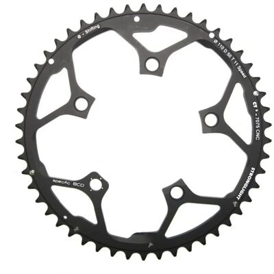 Stronglight Prato E-Shifting 110 BCD Placa de plato para bicicleta - Componentes Stronglight Prato E-Shifting 110 BCD Placa de plato para bicicleta - Componentes
