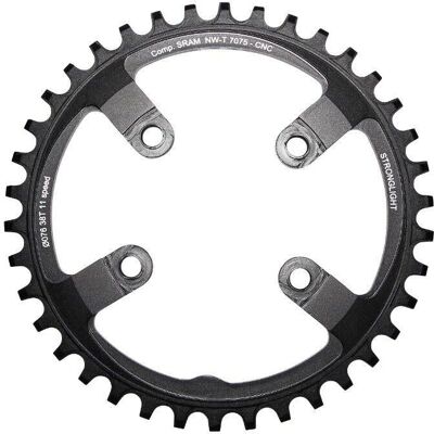 Stronglight 1x11v Mono Kettenblatt - MTB 76mm - Schwarz Stronglight 1x11v Mono Kettenblatt - MTB 76mm - Schwarz