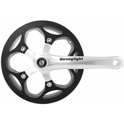 Stronglight Impact R 46Dts 8V - Rennrad Kurbelgarnitur - 70 mm Achse Stronglight Impact R 46Dts 8V - Rennrad Kurbelgarnitur - 70 mm Achse