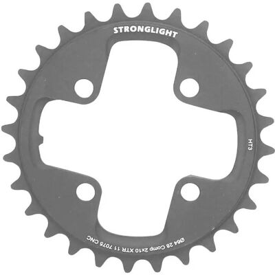 Stronglight M980 HT3 10V - Doppel-Kettenblatt MTB Ohne Gewinde Stronglight M980 HT3 10V - Doppel-Kettenblatt MTB Ohne Gewinde