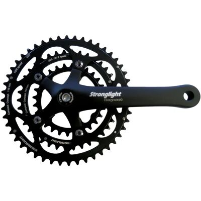 Stronglight Impact Fahrradpedale - 170mm, Schwarz, 8/9 G, Dreifach-Kettenblatt Stronglight Impact Fahrradpedale - 170mm, Schwarz, 8/9 G, Dreifach-Kettenblatt