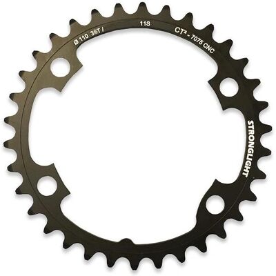 Stronglight Kettenblatt R9100 - 110mm BCD, Aluminium, 34Z, 4 Arme - Rennrad Stronglight Kettenblatt R9100 - 110mm BCD, Aluminium, 34Z, 4 Arme - Rennrad