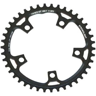 Stronglight Sram Ct2 Mono Rouge - 40t - Boîtier de manivelles Gravel - Publicité Stronglight Sram Ct2 Mono Rouge - 40t - Boîtier de manivelles Gravel - Publicité