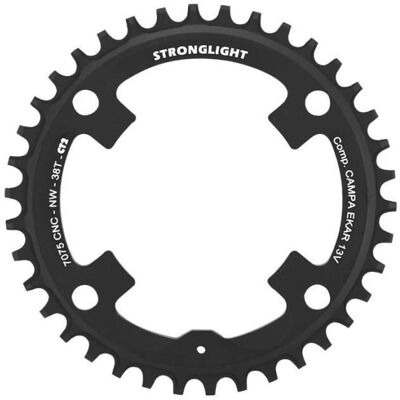 Stronglight Campagnolo Ekar 38t Mono Kettingblad - Gravel Stronglight Campagnolo Ekar 38t Mono Kettingblad - Gravel