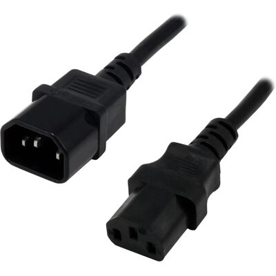 Câble électrique MCL 3m Noir - Câble Câble électrique MCL 3m Noir - Câble