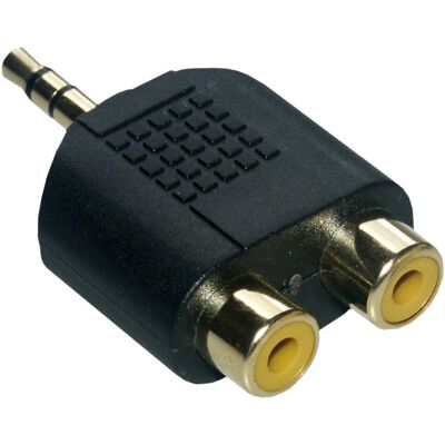 MCL 3,5mm 2xRCA Adapter - Audio Schnittstellenkabel MCL 3,5mm 2xRCA Adapter - Audio Schnittstellenkabel