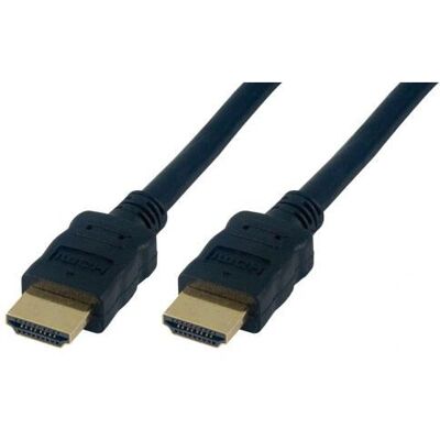 Câble HDMI MCL MC385-1M - 1m, Standard, Noir - Publicité Câble HDMI MCL MC385-1M - 1m, Standard, Noir - Publicité