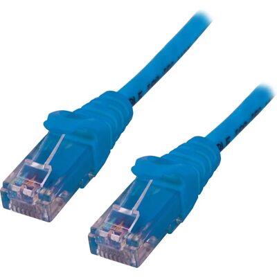 Câble réseau Cat6 U/UTP Bleu 0,5 m MCL - Publicité Câble réseau Cat6 U/UTP Bleu 0,5 m MCL - Publicité