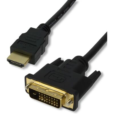 Cable HDMI DVI 2m - MCL Cable HDMI DVI 2m - MCL