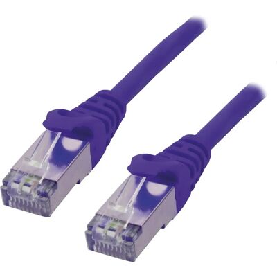 Câble Réseau MCL RJ45 Cat6 1,0 m Violet - Publicité Câble Réseau MCL RJ45 Cat6 1,0 m Violet - Publicité