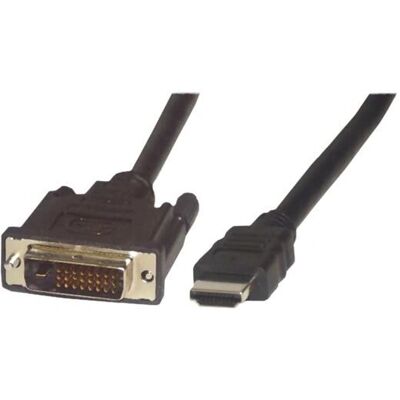 Adattatore cavo video MCL MC381-5M - HDMI a DVI-D - Nero Adattatore cavo video MCL MC381-5M - HDMI a DVI-D - Nero