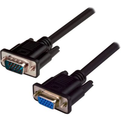 Cavo VGA nero MCL - 25 m - VGA (D-Sub) HD15 Cavo VGA nero MCL - 25 m - VGA (D-Sub) HD15