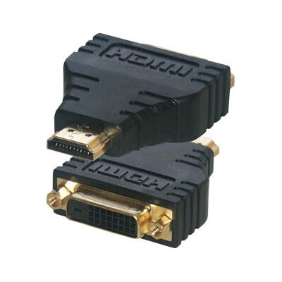 MCL Fekete DVI-D / HDMI Átalakító - Adatok és Videó MCL Fekete DVI-D / HDMI Átalakító - Adatok és Videó