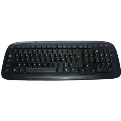 Teclado MCL ACK-298/N - USB - AZERTY - Negro Teclado MCL ACK-298/N - USB - AZERTY - Negro