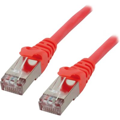 MCL FTP6-0.5M/R Rotes Cat6 F/UTP Netzwerkkabel MCL FTP6-0.5M/R Rotes Cat6 F/UTP Netzwerkkabel