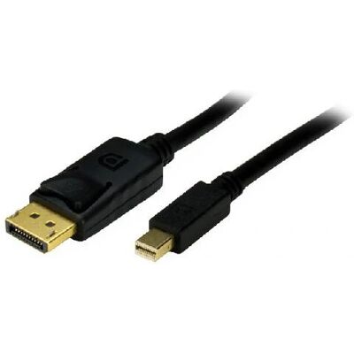 MCL MC395-3M DisplayPort-kabel - 3 m - Svart MCL MC395-3M DisplayPort-kabel - 3 m - Svart