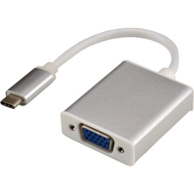 MCL USB-C auf VGA Adapter - 1920x1080 - Weiß - USB 3.1 MCL USB-C auf VGA Adapter - 1920x1080 - Weiß - USB 3.1