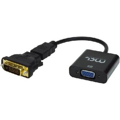 MCL CG-289C DVI-D HDMI Adapter - 0,25 m Fekete MCL CG-289C DVI-D HDMI Adapter - 0,25 m Fekete