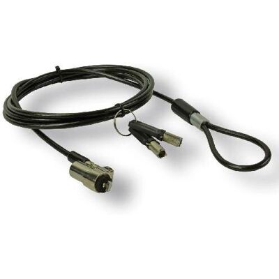 MCL Nero 1,8m Lucchetto a Cavo - Lucchetto per Laptop MCL Nero 1,8m Lucchetto a Cavo - Lucchetto per Laptop