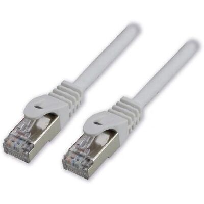 MCL Samar 1m Weißes Cat6a S/FTP Netzwerkkabel MCL Samar 1m Weißes Cat6a S/FTP Netzwerkkabel