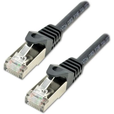 MCL IC5L99A007SH05N Câble Réseau - 0,5m Noir Cat7 S/FTP - Publicité MCL IC5L99A007SH05N Câble Réseau - 0,5m Noir Cat7 S/FTP - Publicité