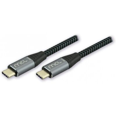 MCL MC1C99A003C2032 Kabel USB - 2m, Czarny, Szary, USB 3.2 Gen 2x2 MCL MC1C99A003C2032 Kabel USB - 2m, Czarny, Szary, USB 3.2 Gen 2x2