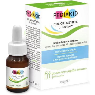 Pediakid Lactobacillus Bebé - Reduce Cólicos - 10ml Pediakid Lactobacillus Bebé - Reduce Cólicos - 10ml
