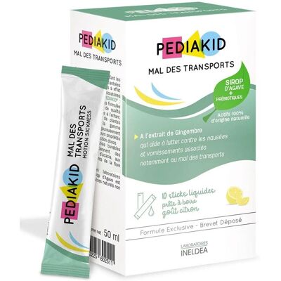 PEDIAKID Gember Reisziekte Supplement PEDIAKID Gember Reisziekte Supplement