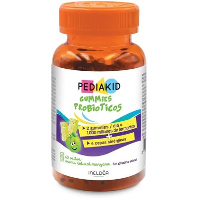 Pediakid Marke Modell - Probiyotika Gummies - Nahrungsergänzungsmittel Pediakid Marke Modell - Probiyotika Gummies - Nahrungsergänzungsmittel
