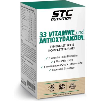 Capsule Antioxydante Complete VM de Stc Nutrition - Vitamines et Compléments - Publicité Capsule Antioxydante Complete VM de Stc Nutrition - Vitamines et Compléments - Publicité