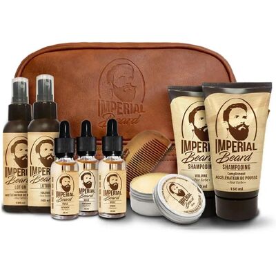 Ensemble Complet Imperial Beard - Soins & Volume Barbe - Publicité Ensemble Complet Imperial Beard - Soins & Volume Barbe - Publicité