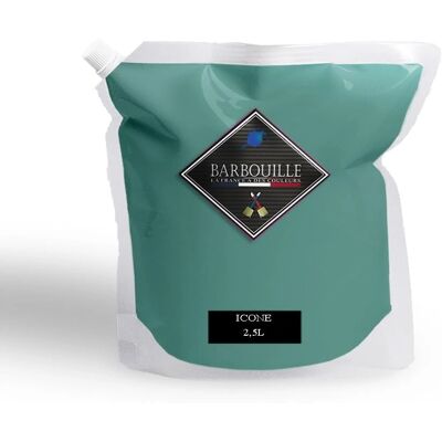 Barbouille Peinture acrylique 2,5L Vert pour murs et plafonds - Intérieur - Publicité Barbouille Peinture acrylique 2,5L Vert pour murs et plafonds - Intérieur - Publicité