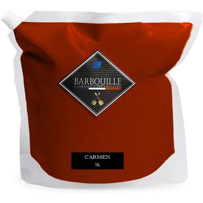 Pittura acrilica Barbouille 5L - Rosso carminio - Pareti e soffitti Pittura acrilica Barbouille 5L - Rosso carminio - Pareti e soffitti