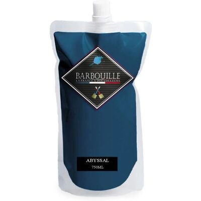 Pintura acrílica lavable BARBOUILLE 1L - Azul profundo - Paredes y muebles Pintura acrílica lavable BARBOUILLE 1L - Azul profundo - Paredes y muebles