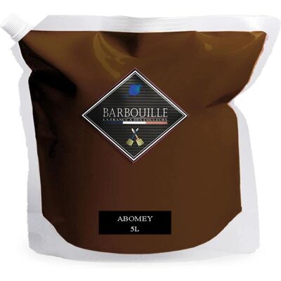 Vernice satinata Barbouille Abomey Marrone - 5L per pareti e mobili Vernice satinata Barbouille Abomey Marrone - 5L per pareti e mobili