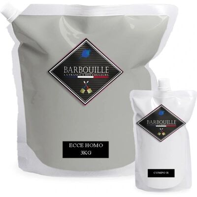 Vernice epossidica Barbouille - A base d'acqua, 3kg, Bianco, Finitura per piastrelle e pavimenti Vernice epossidica Barbouille - A base d'acqua, 3kg, Bianco, Finitura per piastrelle e pavimenti