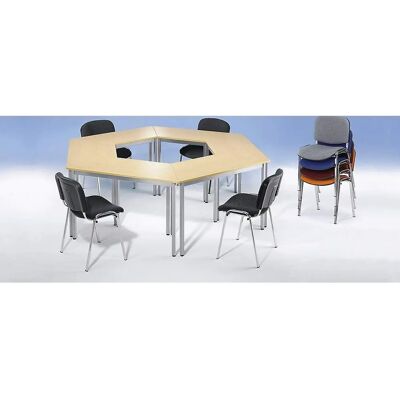 Tavolo multifunzione trapezoidale Eurokraft basic - Tipo di prodotto Tavolo multifunzione trapezoidale Eurokraft basic - Tipo di prodotto