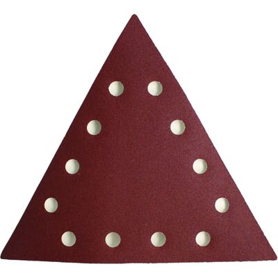 Disco abrasivo Feider - Granulometria 240 per piastra triangolare - Confezione da 10 Disco abrasivo Feider - Granulometria 240 per piastra triangolare - Confezione da 10