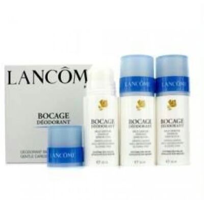 Coffret déodorants Lancôme Bocage - Sans alcool, Roll-on, 3 x 50 ml - Publicité Coffret déodorants Lancôme Bocage - Sans alcool, Roll-on, 3 x 50 ml - Publicité