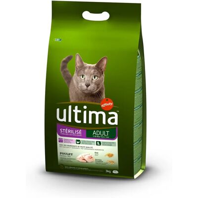Ultima Poulet Orge Nourriture pour Chats - Soutient la Santé Urinaire - 3kg - Publicité Ultima Poulet Orge Nourriture pour Chats - Soutient la Santé Urinaire - 3kg - Publicité