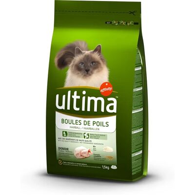 Nourriture pour chats Ultima dinde et riz - 1,5kg - Publicité Nourriture pour chats Ultima dinde et riz - 1,5kg - Publicité