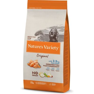 Nature's Variety Salmon Grain Free Dog Food - 12kg Nature's Variety Salmon Grain Free Dog Food - 12kg