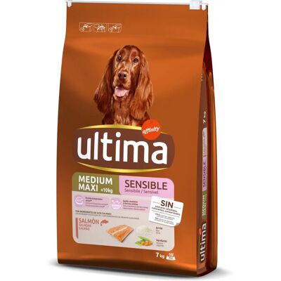 Nourriture pour chiens Ultima Saumon - 7kg - Publicité Nourriture pour chiens Ultima Saumon - 7kg - Publicité