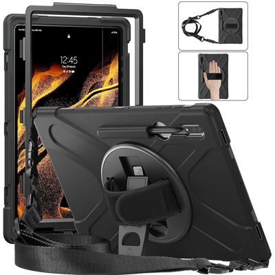 Étui robuste DLH DL-RC4587 pour tablette - Noir - Publicité Étui robuste DLH DL-RC4587 pour tablette - Noir - Publicité