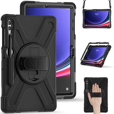 Coque pour Tablette DLH DY-RC5017 - Noire pour Galaxy Tab S9+ Coque pour Tablette DLH DY-RC5017 - Noire pour Galaxy Tab S9+