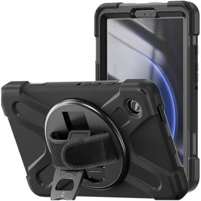 DLH - DY-RC5019 - Noir - Samsung Galaxy Tab A9 - Housse Tablette DLH - DY-RC5019 - Noir - Samsung Galaxy Tab A9 - Housse Tablette